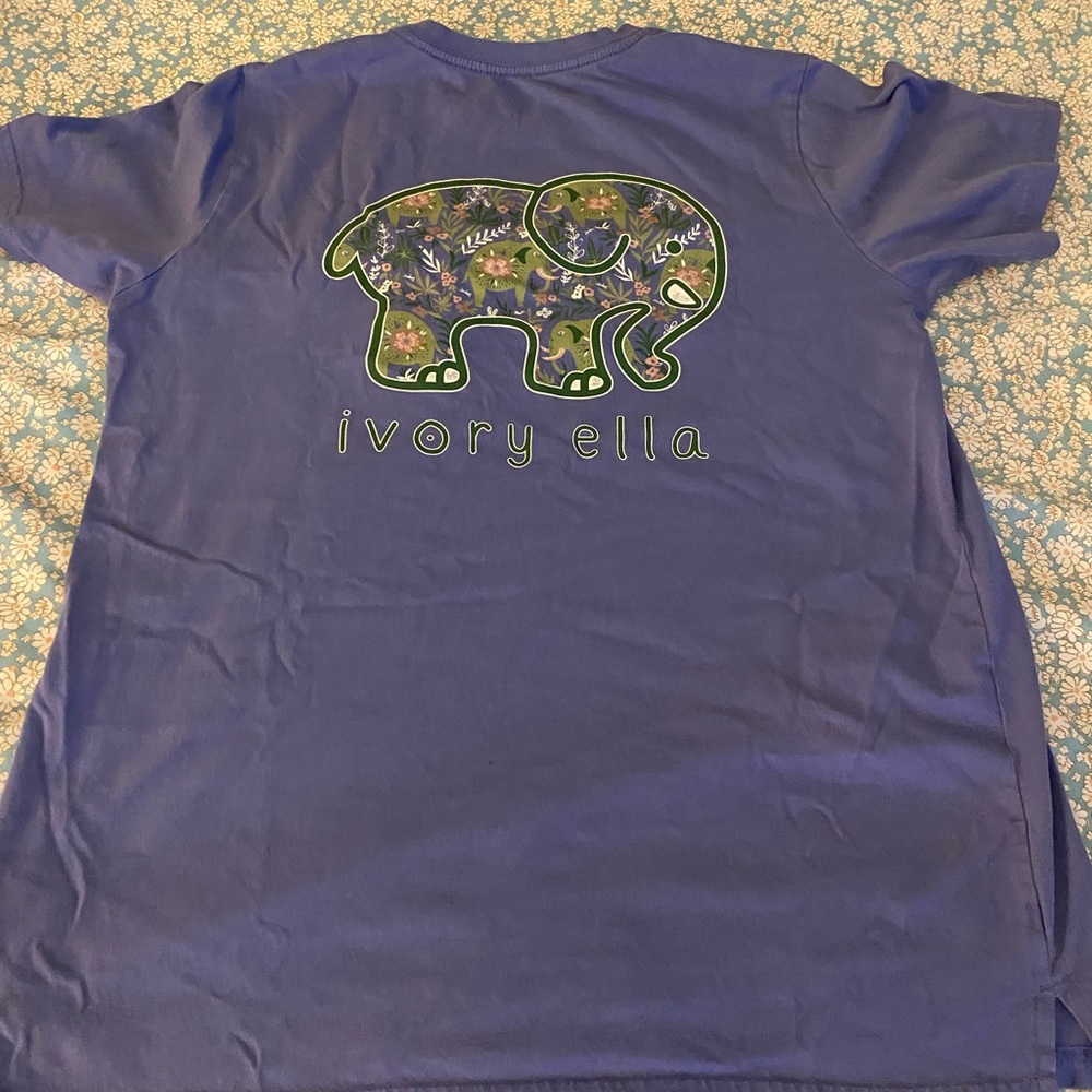 Small ivory Ella tee